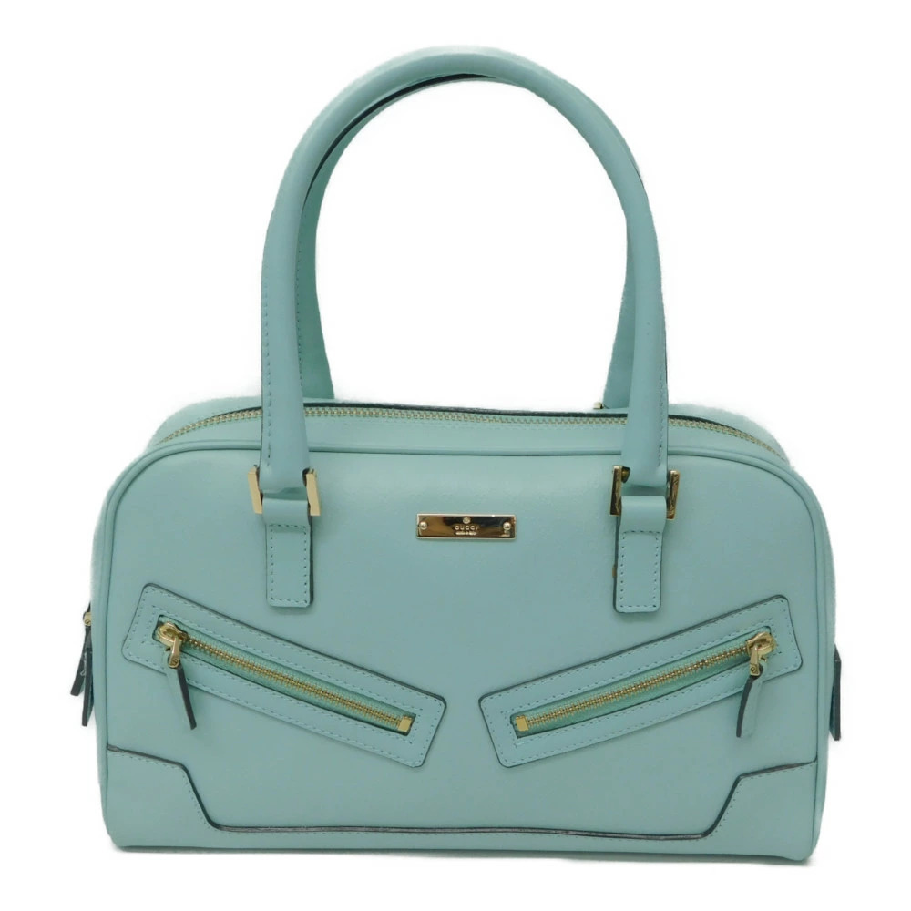 GUCCI handbag guccissima Boston bag blue